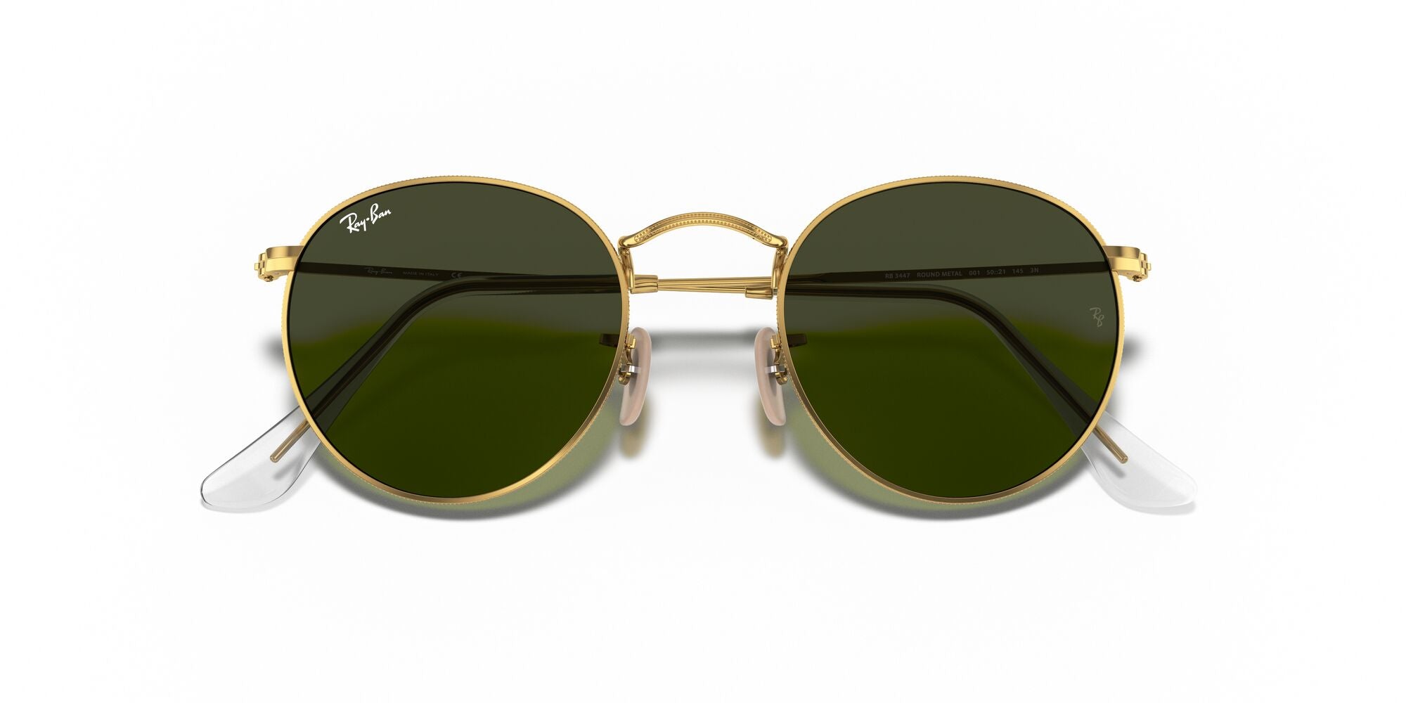 RAY-BAN ROUND METAL, 0RB3447, 1 Gold, 53