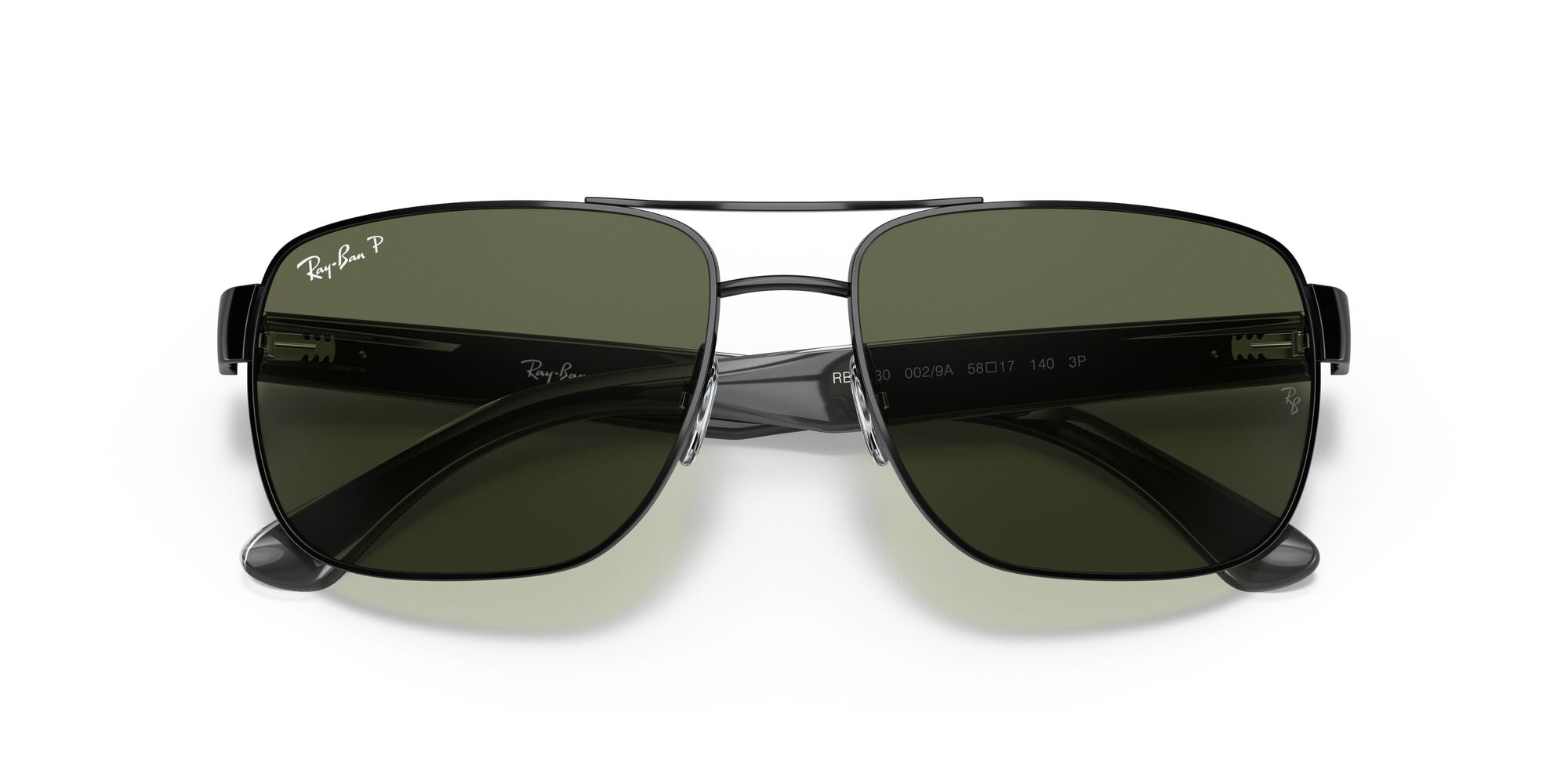RAY-BAN, 0RB3530, 002/9A Black, 58
