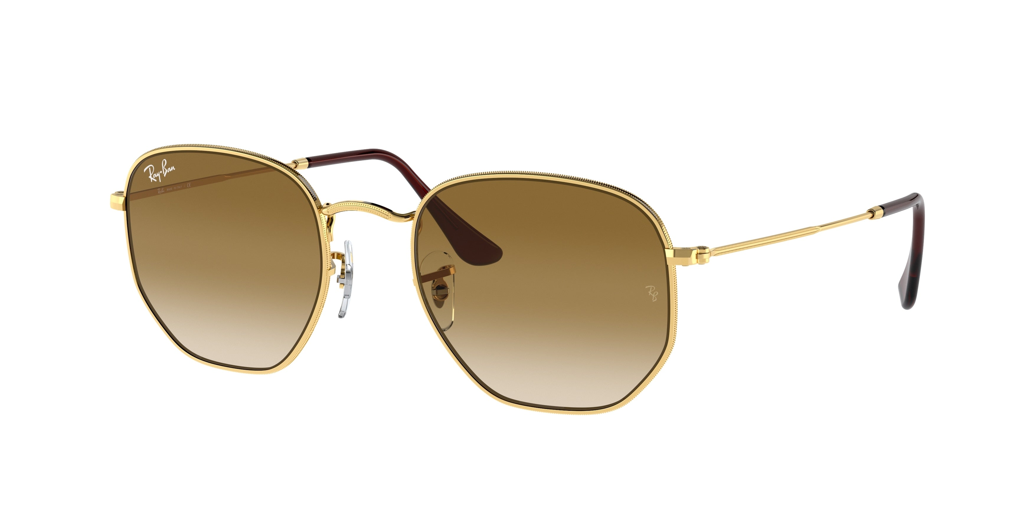 Ray-Ban Hexagonal RB3548 001/51 Gold 54mm