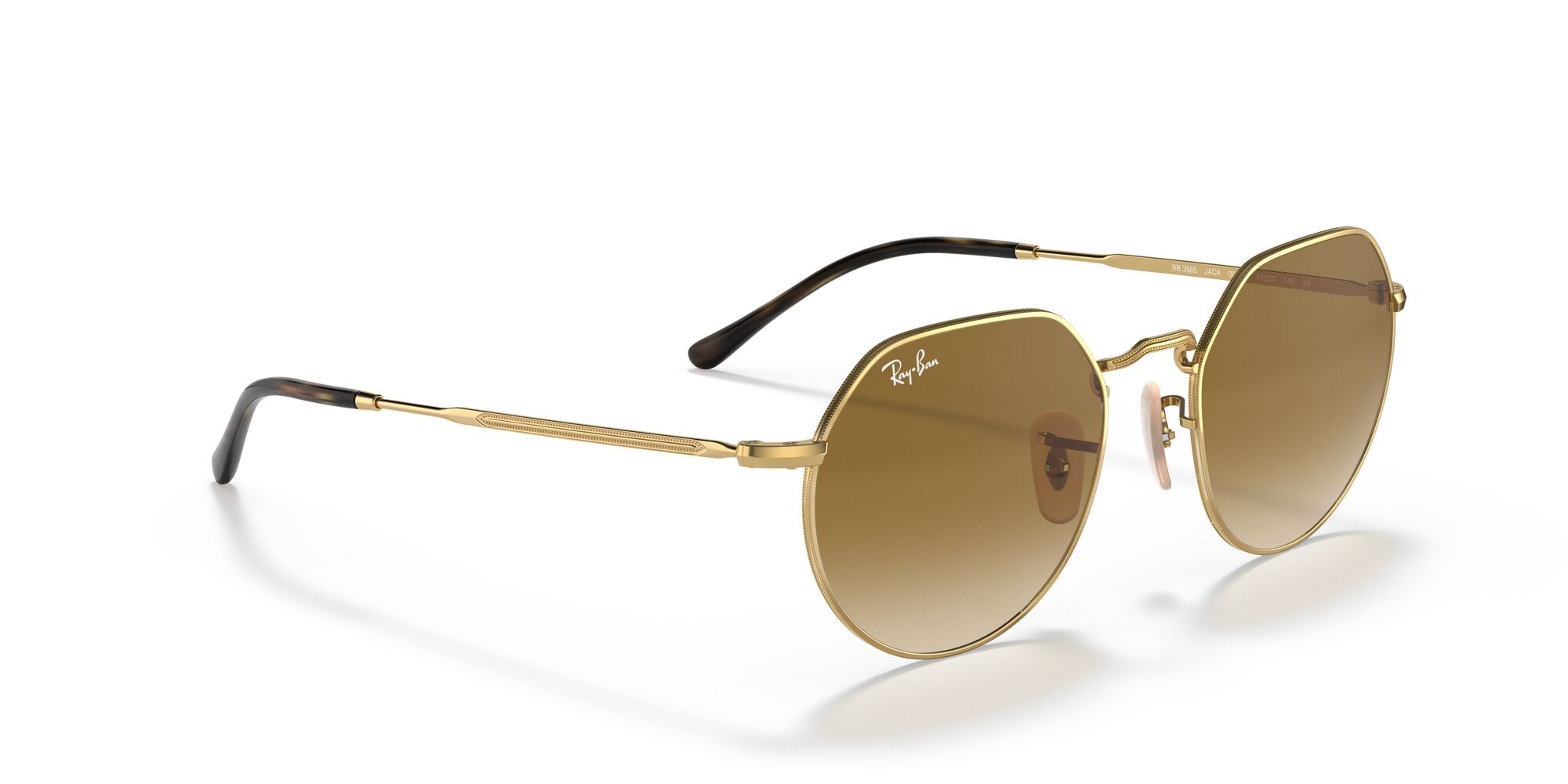 RAY-BAN JACK, 0RB3565, 001/51 Gold, 53