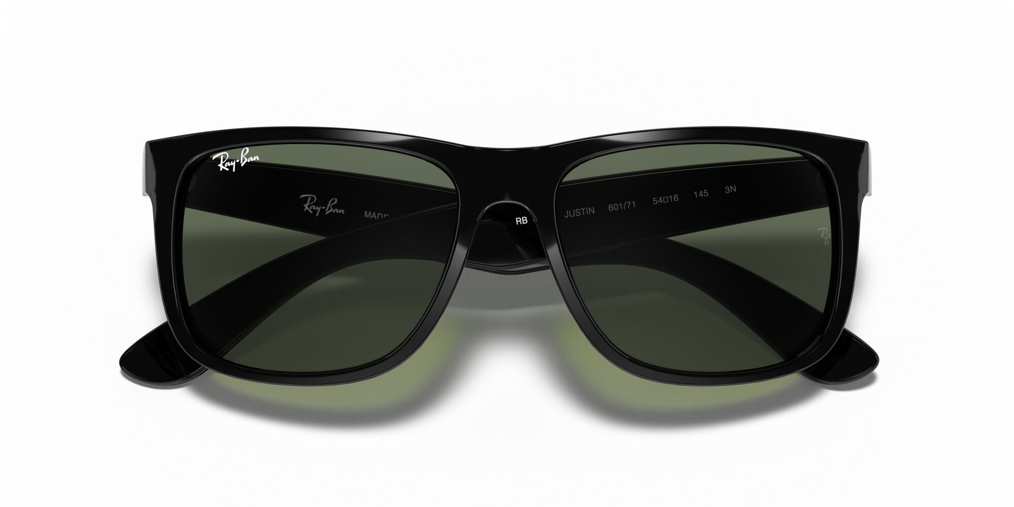 Ray-Ban Justin RB4165 601/71 Black 55mm | Eye Concepts Australia