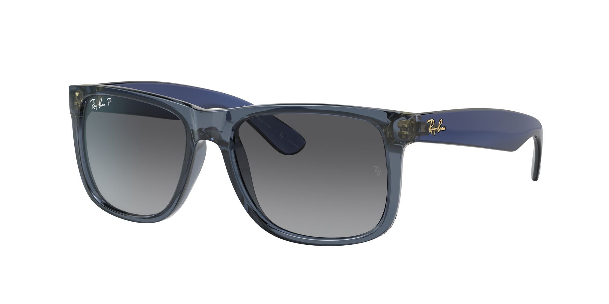 Ray-Ban Justin RB4165 6596T3 Transparent Blue 55mm | Eye Concepts Australia