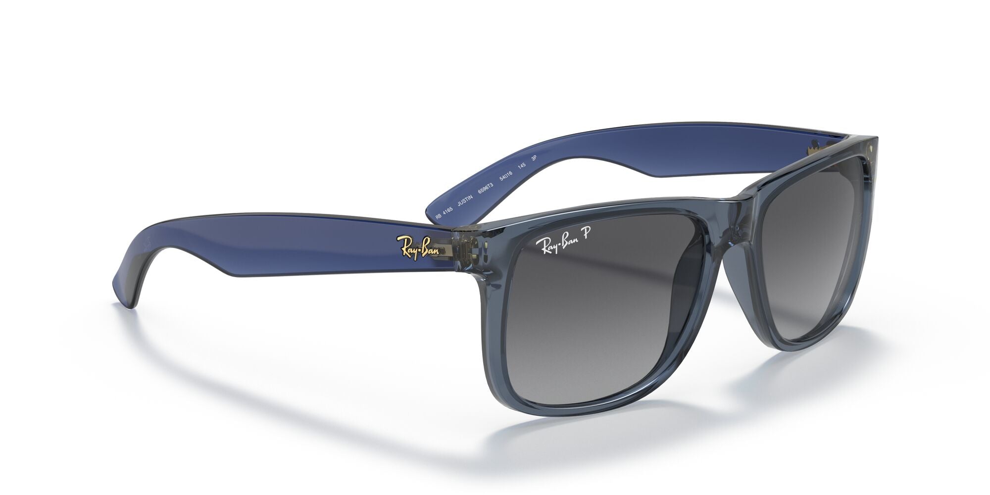 Ray-Ban Justin RB4165 6596T3 Transparent Blue 55mm | Eye Concepts Australia