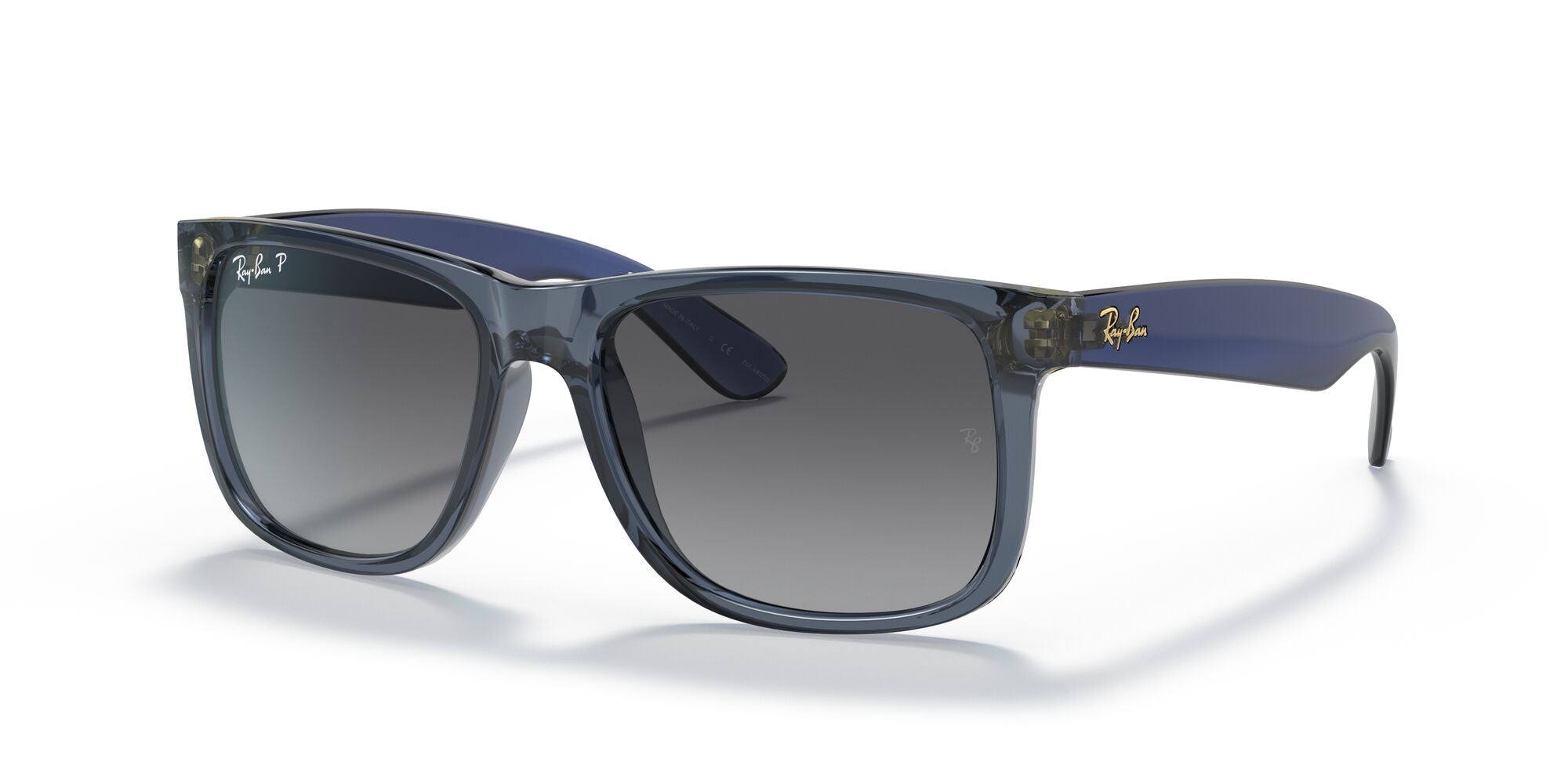 Ray-Ban Justin RB4165 6596T3 Transparent Blue 55mm | Eye Concepts Australia