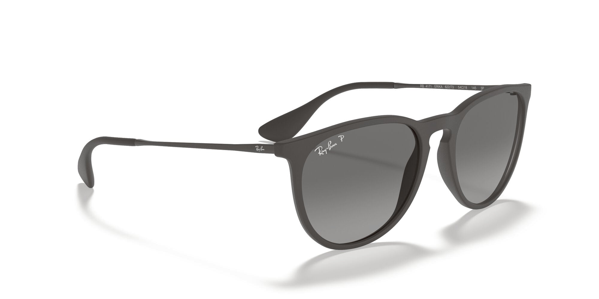 Ray-Ban Erika RB4171 622_T3 Rubber Black / Grey Gradient