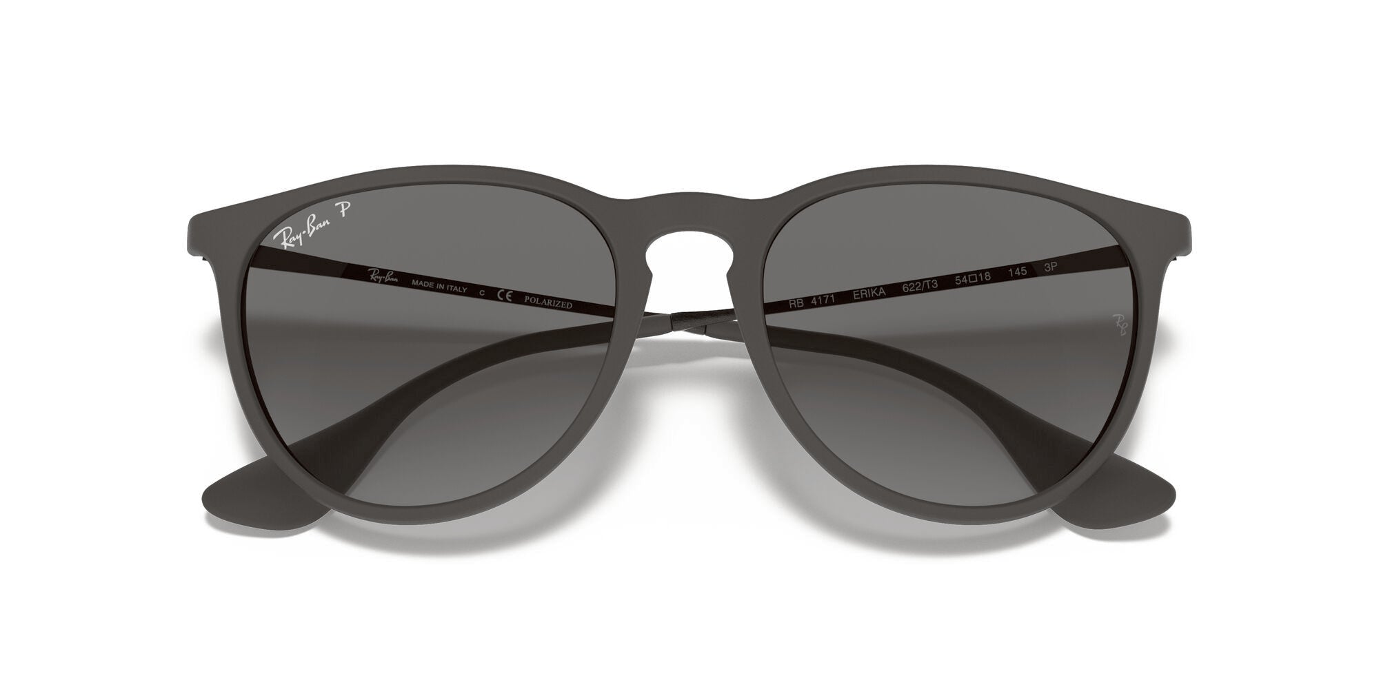 Ray-Ban Erika RB4171 622_T3 Rubber Black / Grey Gradient