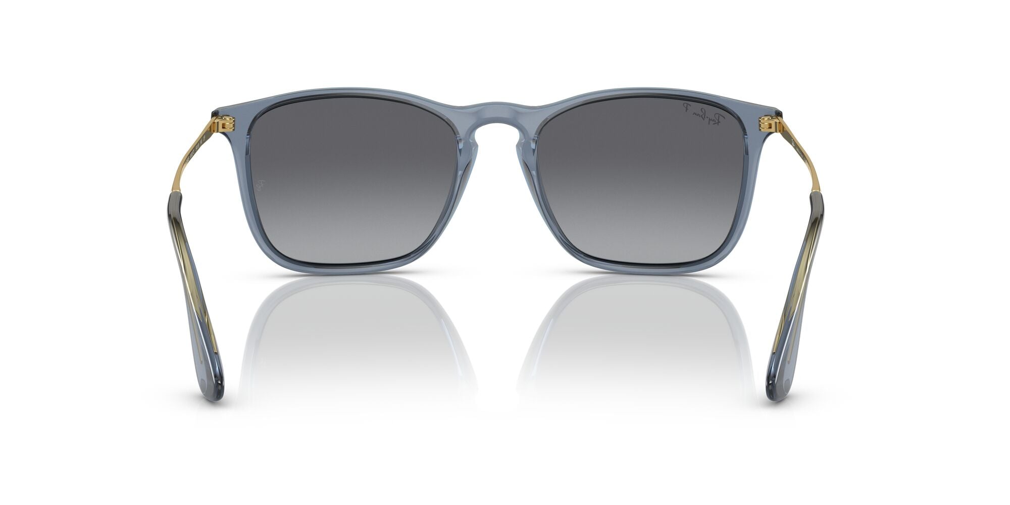 Ray-Ban Chris RB4187F 6592T3 Transparent Blue 54mm | Eye Concepts Australia