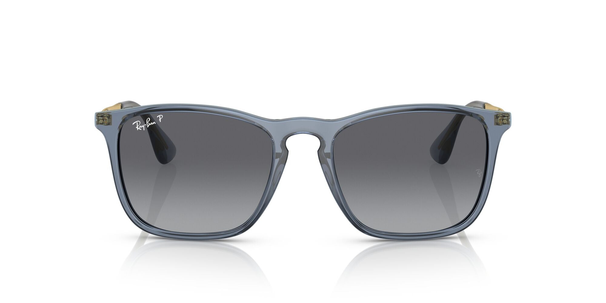 Ray-Ban Chris RB4187F 6592T3 Transparent Blue 54mm | Eye Concepts Australia