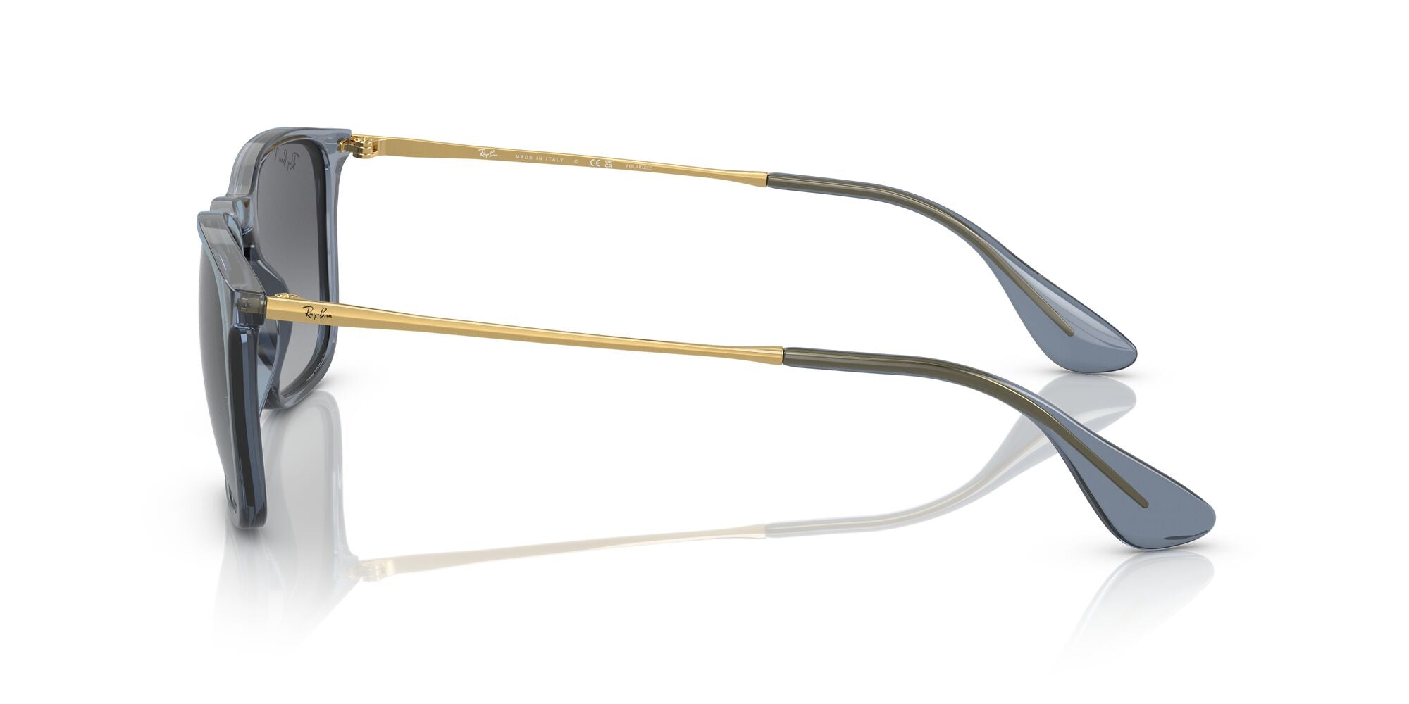 Ray-Ban Chris RB4187F 6592T3 Transparent Blue 54mm | Eye Concepts Australia