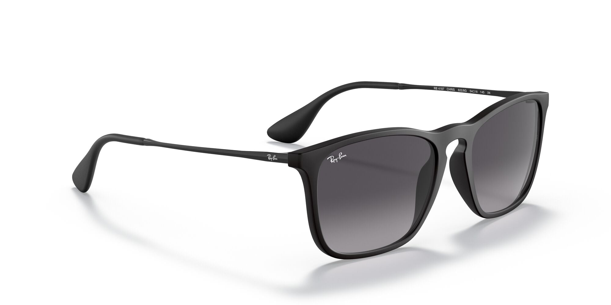 RAY-BAN CHRIS, 0RB4187, 622/8G Black, 54