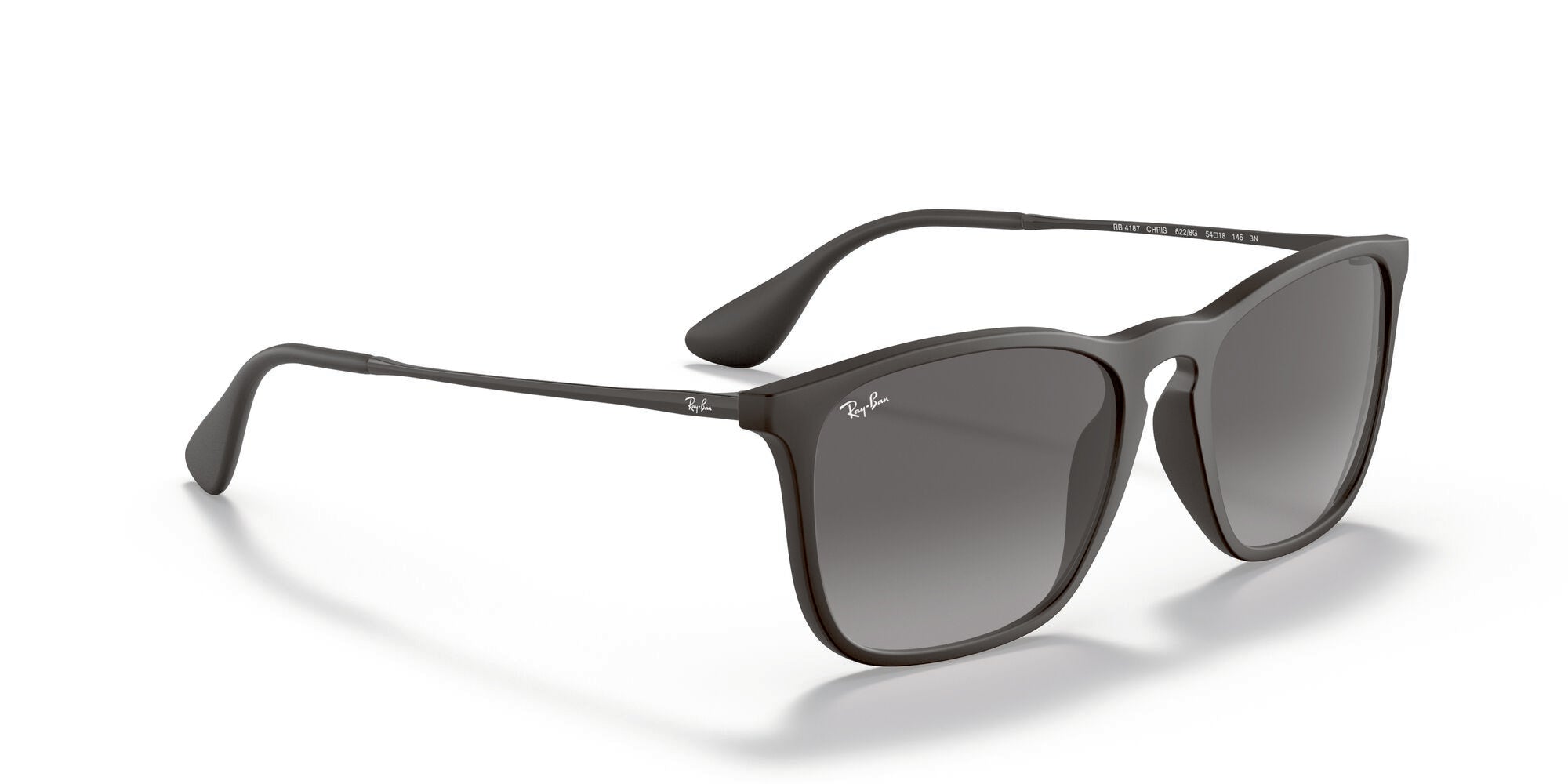 Ray-Ban Chris RB4187 622_8G Rubber Black / Dark Green