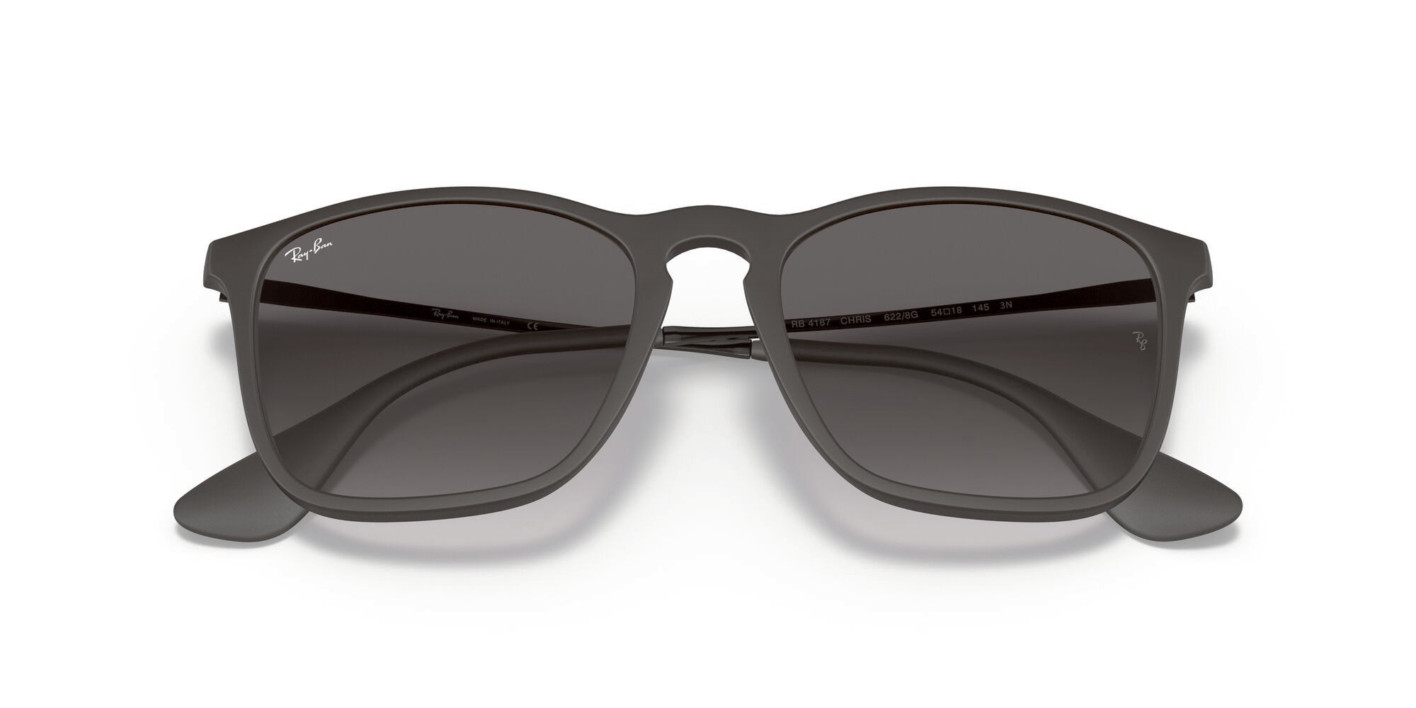 Ray-Ban Chris RB4187 622_8G Rubber Black / Dark Green