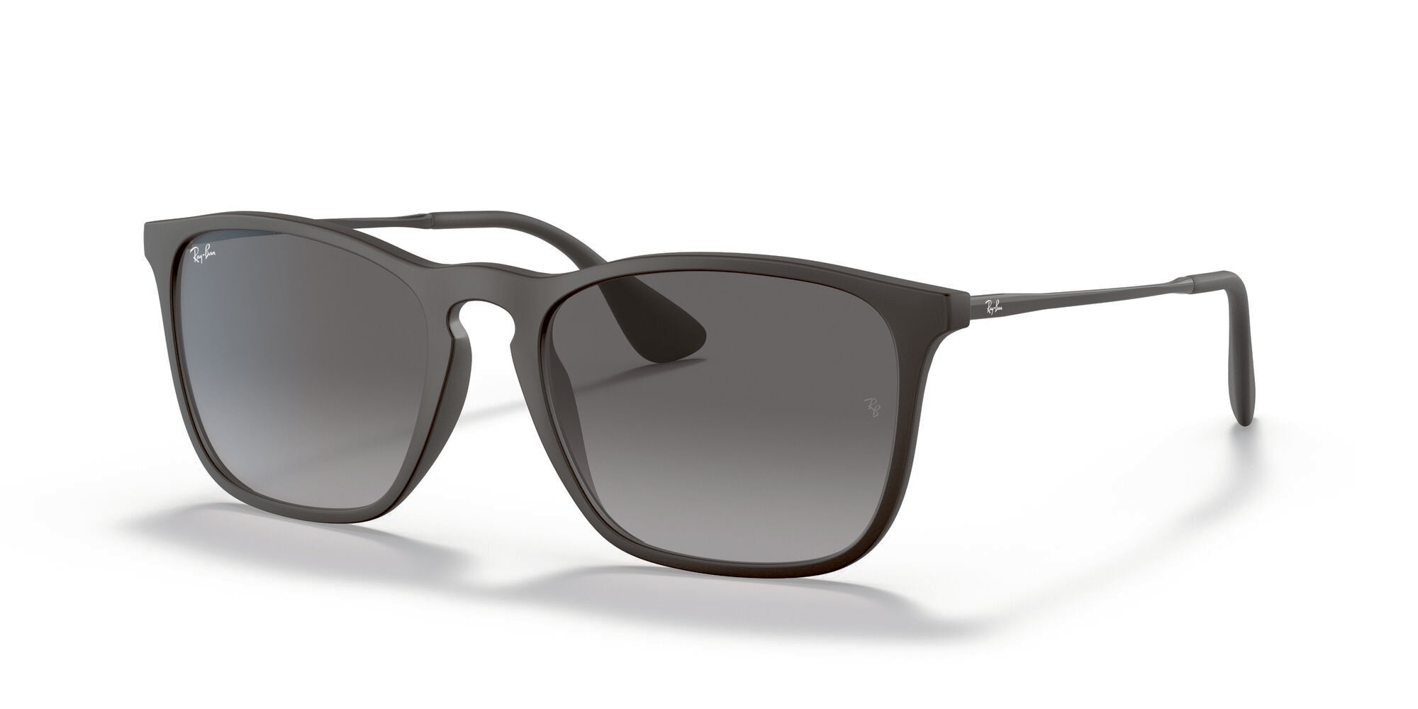 Ray-Ban Chris RB4187 622_8G Rubber Black / Dark Green