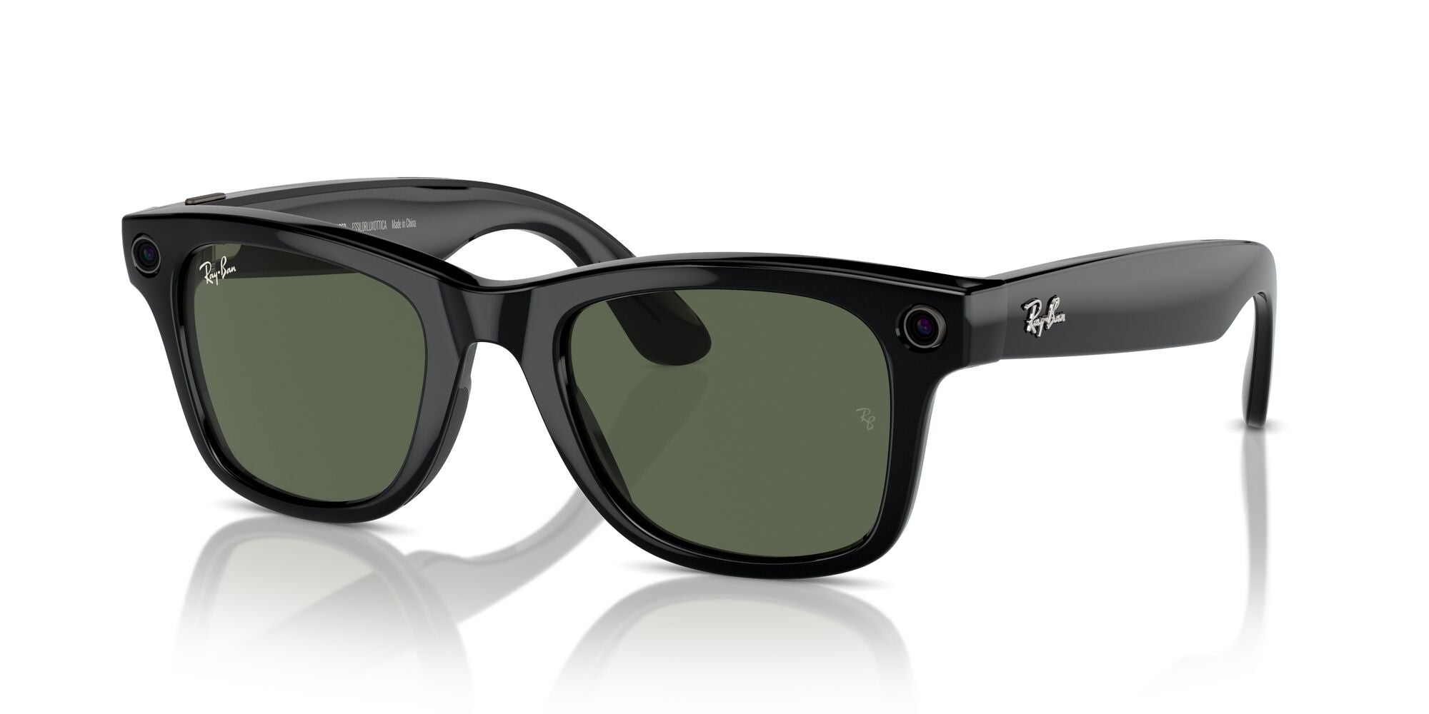 Ray-Ban Wearable WAYFARER, 0RW4006, 601/71 Black, 50