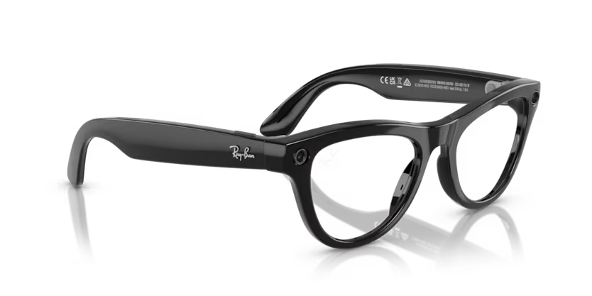 RAY-BAN, 0RW4010 Meta Skyler, Transitions Clear/Amethyst Black, 52