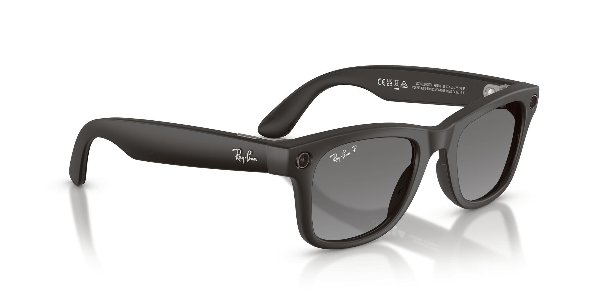 Ray-Ban Meta Wayfarer RW4012 601ST3 Black / Grey Gradient