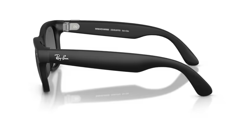 RAY-BAN Meta Wayfarer (Gen 2), 0RW4012, 601ST3, POLAR GRADIENT GRAPHITE MATTE BLACK, 50