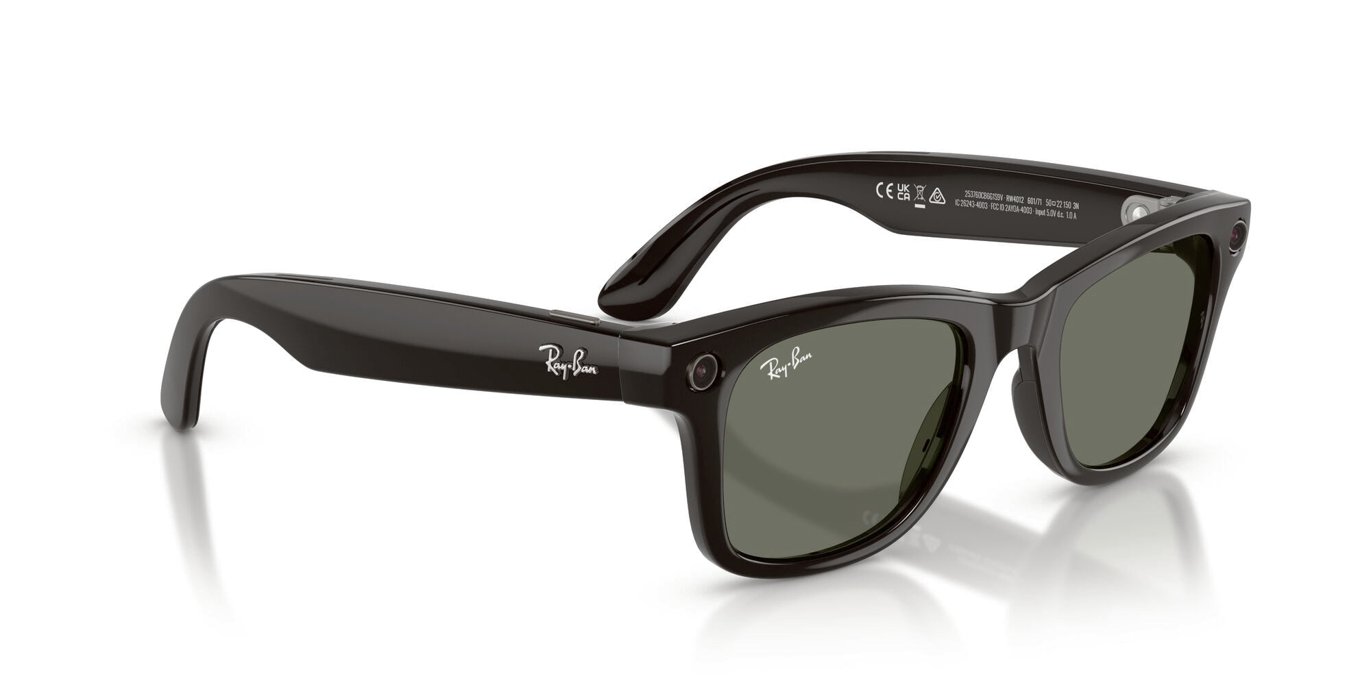 Ray-Ban Meta Wayfarer RW4012 601_71 Black / Dark Grey