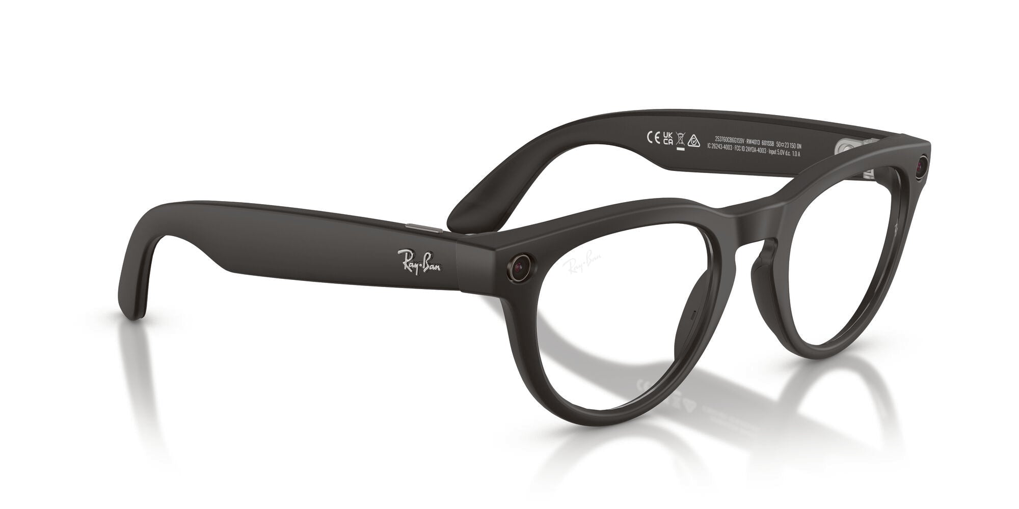 Ray-Ban Meta Wayfarer Large RW4013 601SSB Black / Blue Gradient