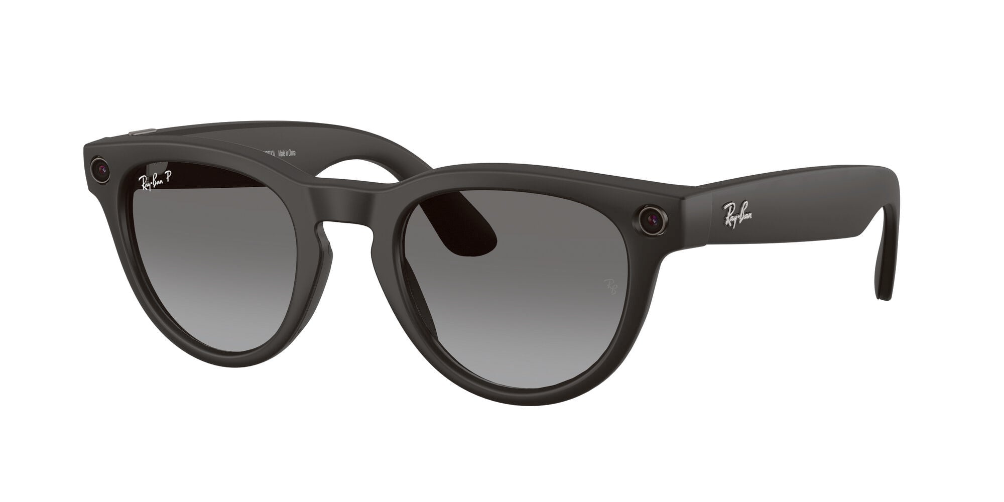 Ray-Ban Meta Wayfarer Large RW4013 601ST3 Black / Grey Gradient