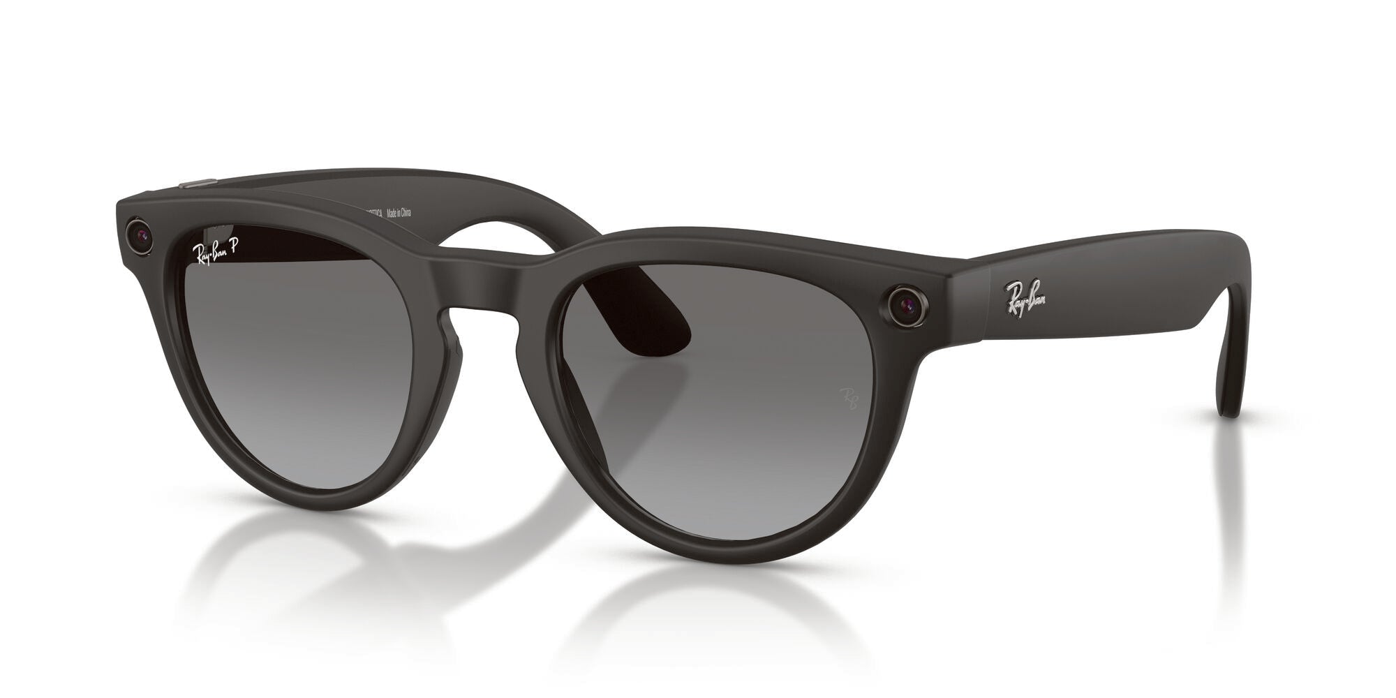 Ray-Ban Meta Wayfarer Large RW4013 601ST3 Black / Grey Gradient