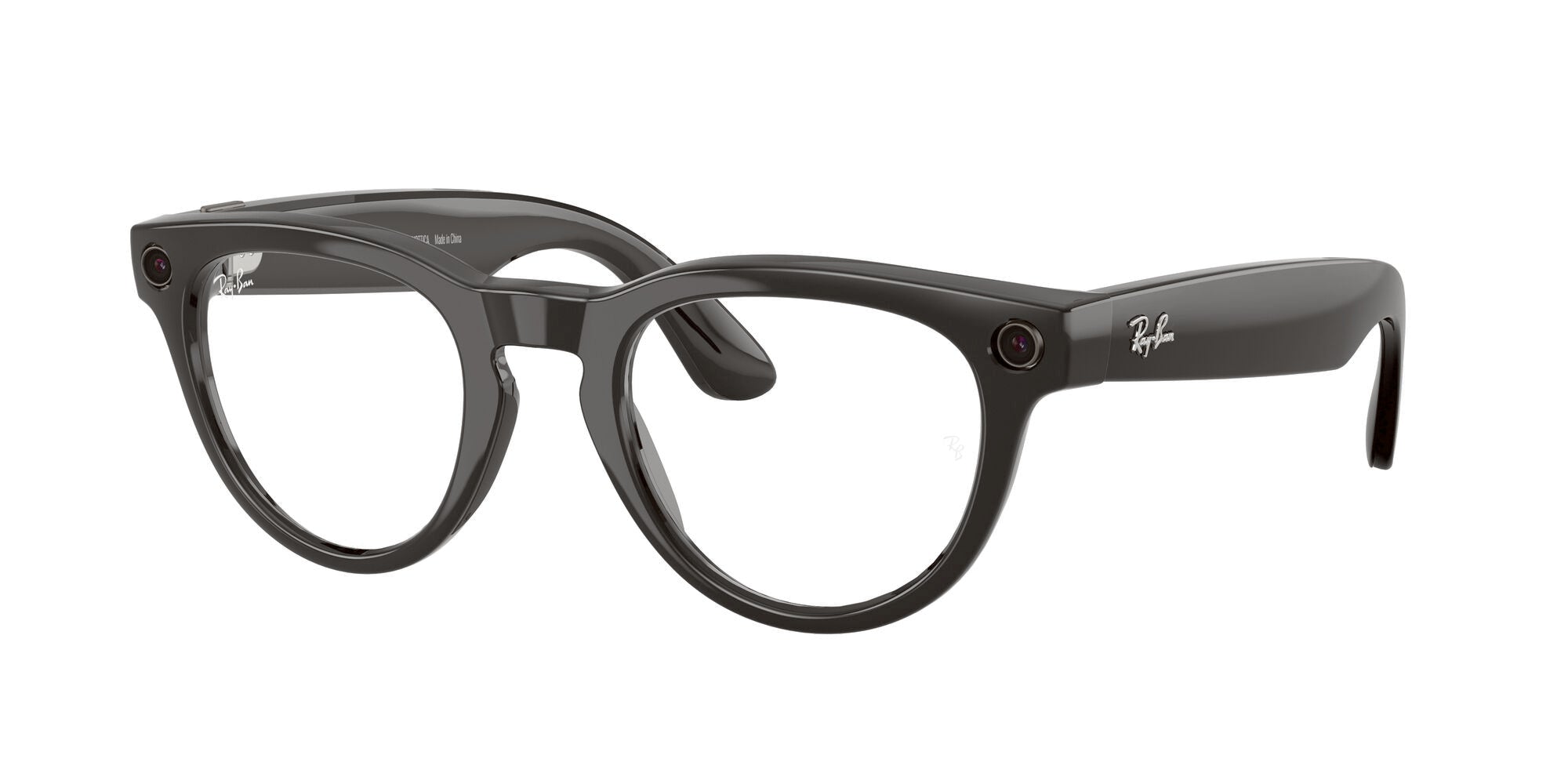 Ray-Ban Meta Wayfarer Large RW4013 601_1M Black / Gold Mirror