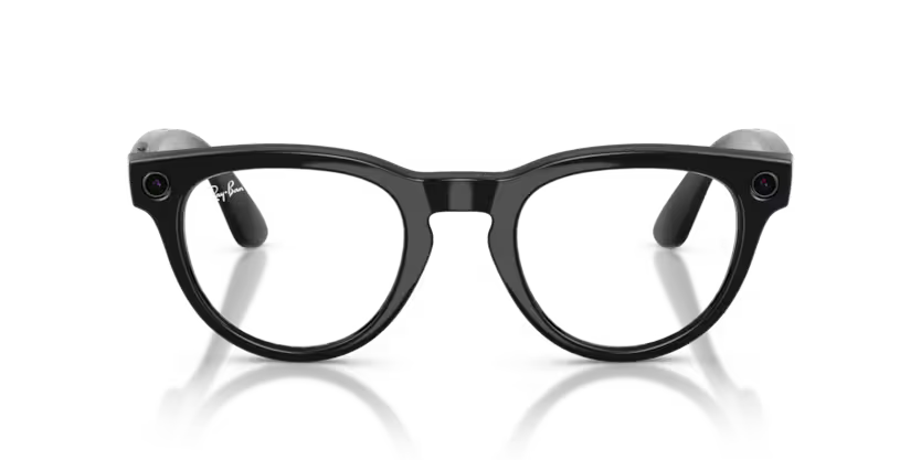 RAY-BAN, 0RW4013 Meta Headliner (Gen 2) 601/1M, TRANSITIONS® GRAPHITE GREEN SHINY BLACK, 50