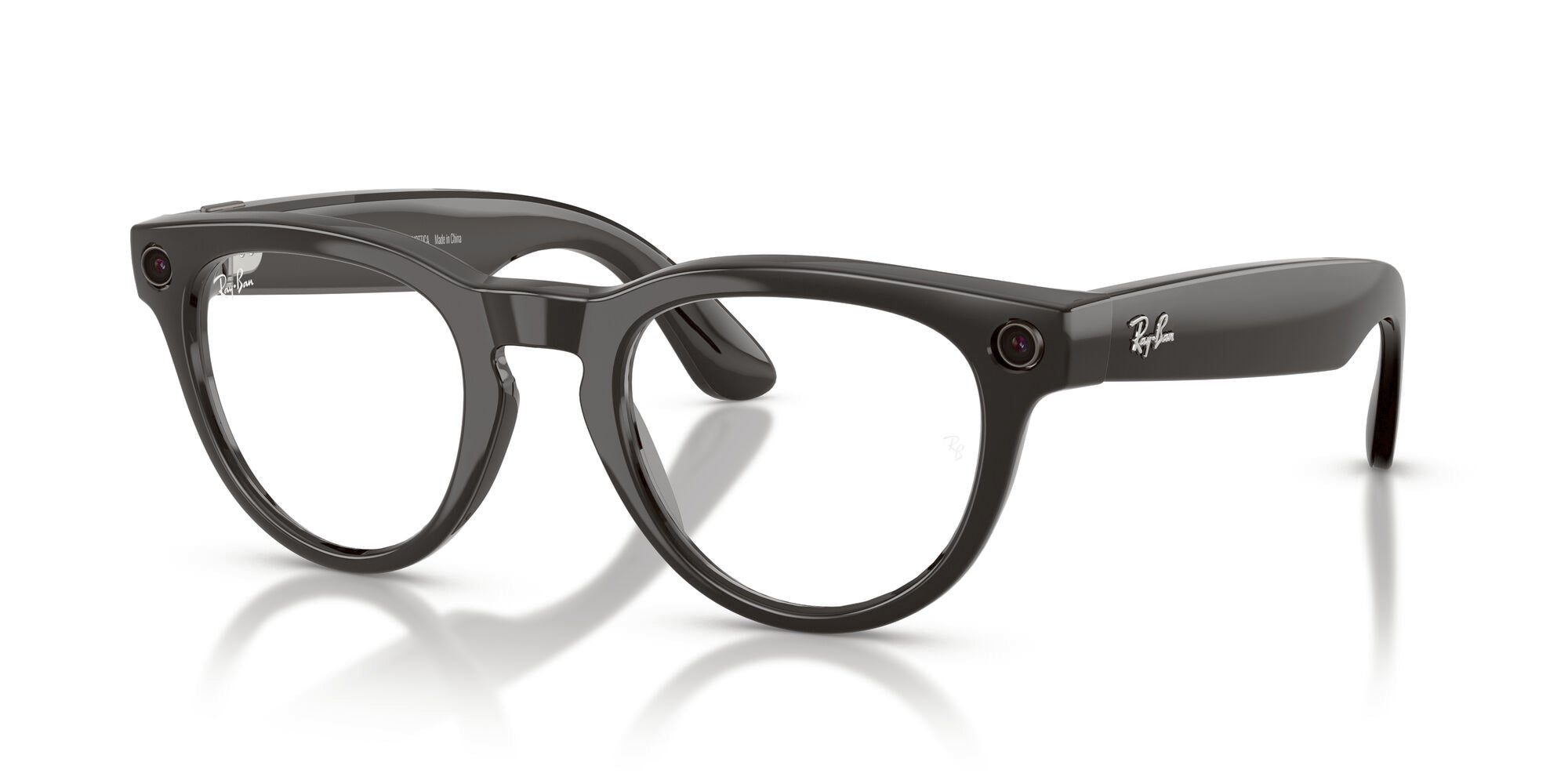 Ray-Ban Meta Wayfarer Large RW4013 601_1M Black / Gold Mirror