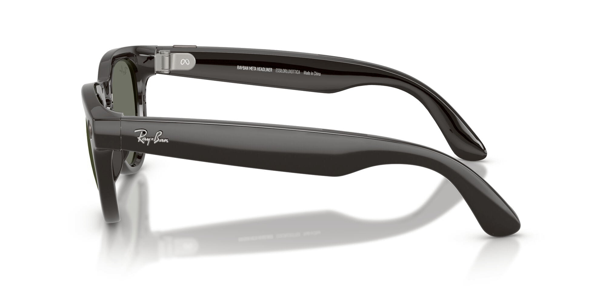 Ray-Ban Meta Wayfarer Large RW4013 601_71 Black / Dark Grey