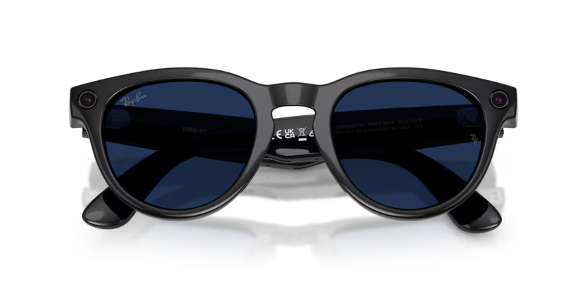 RAY-BAN, 0RW4013 Meta Headliner 601/MF, TRANSITIONS® SAPPHIRE SHINY BLACK, 50