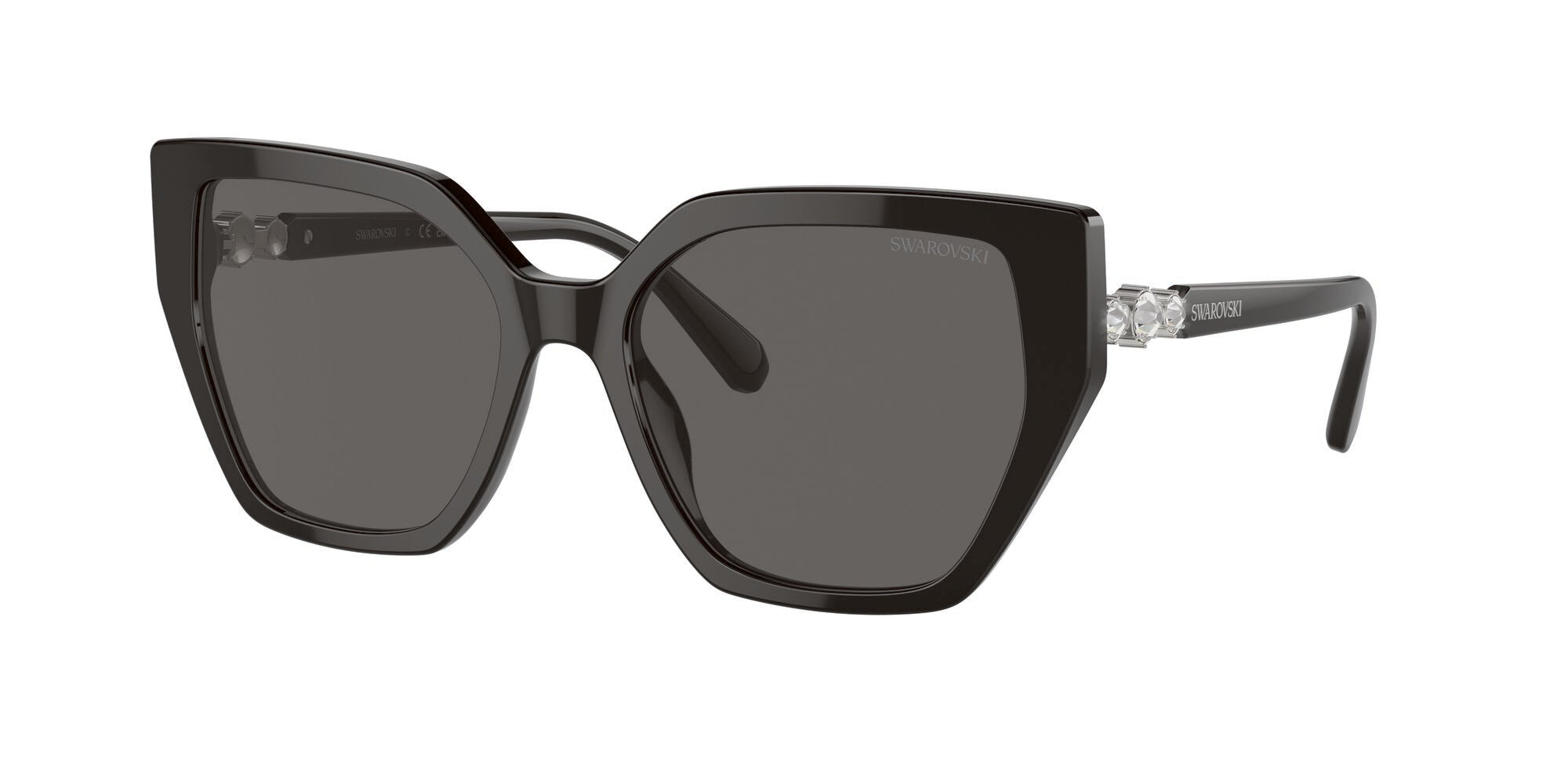 Swarovski SK6016F 100187 Black / Dark Grey