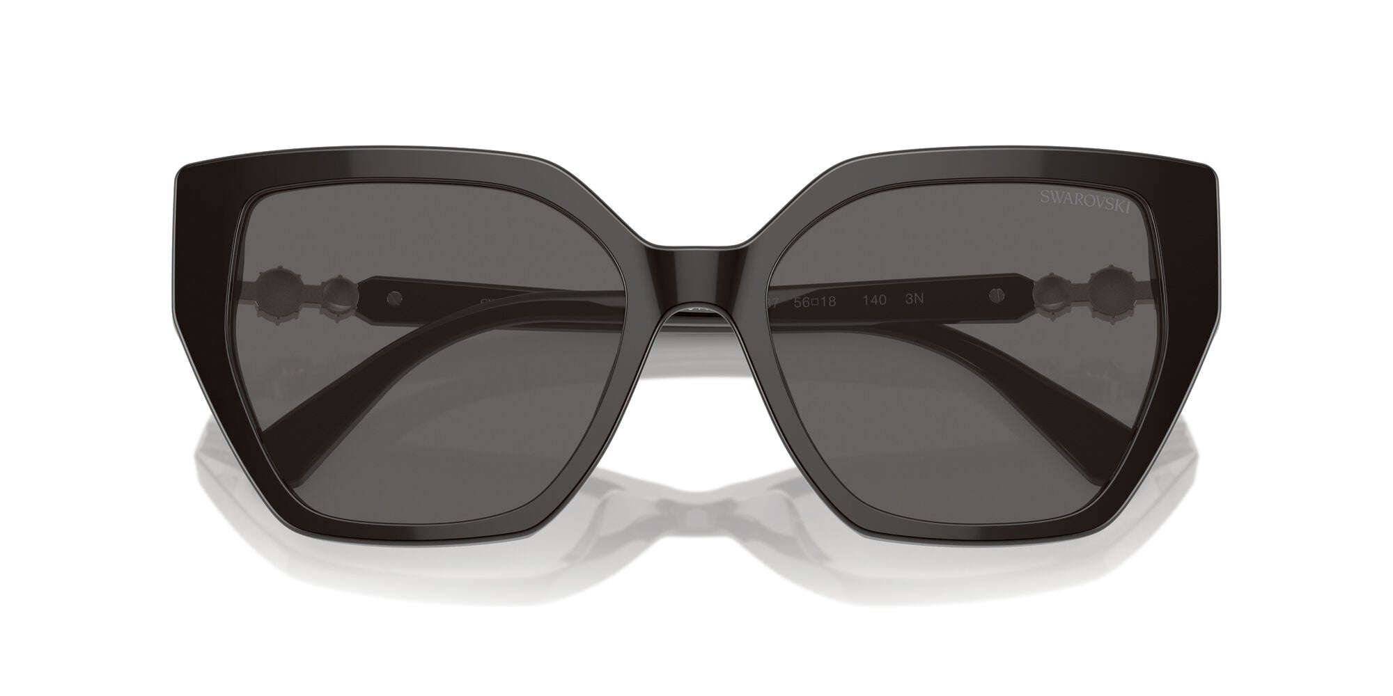 Swarovski SK6016F 100187 Black / Dark Grey