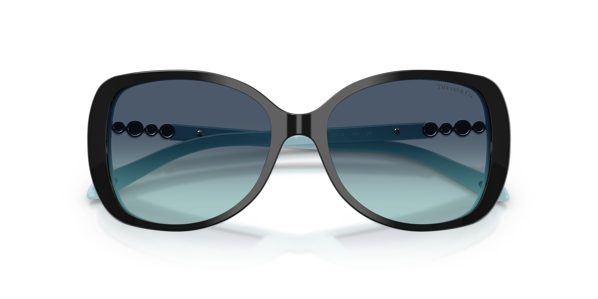 TIFFANY, 0TF4121B, 80559S Black On Tiffany Blue, 55