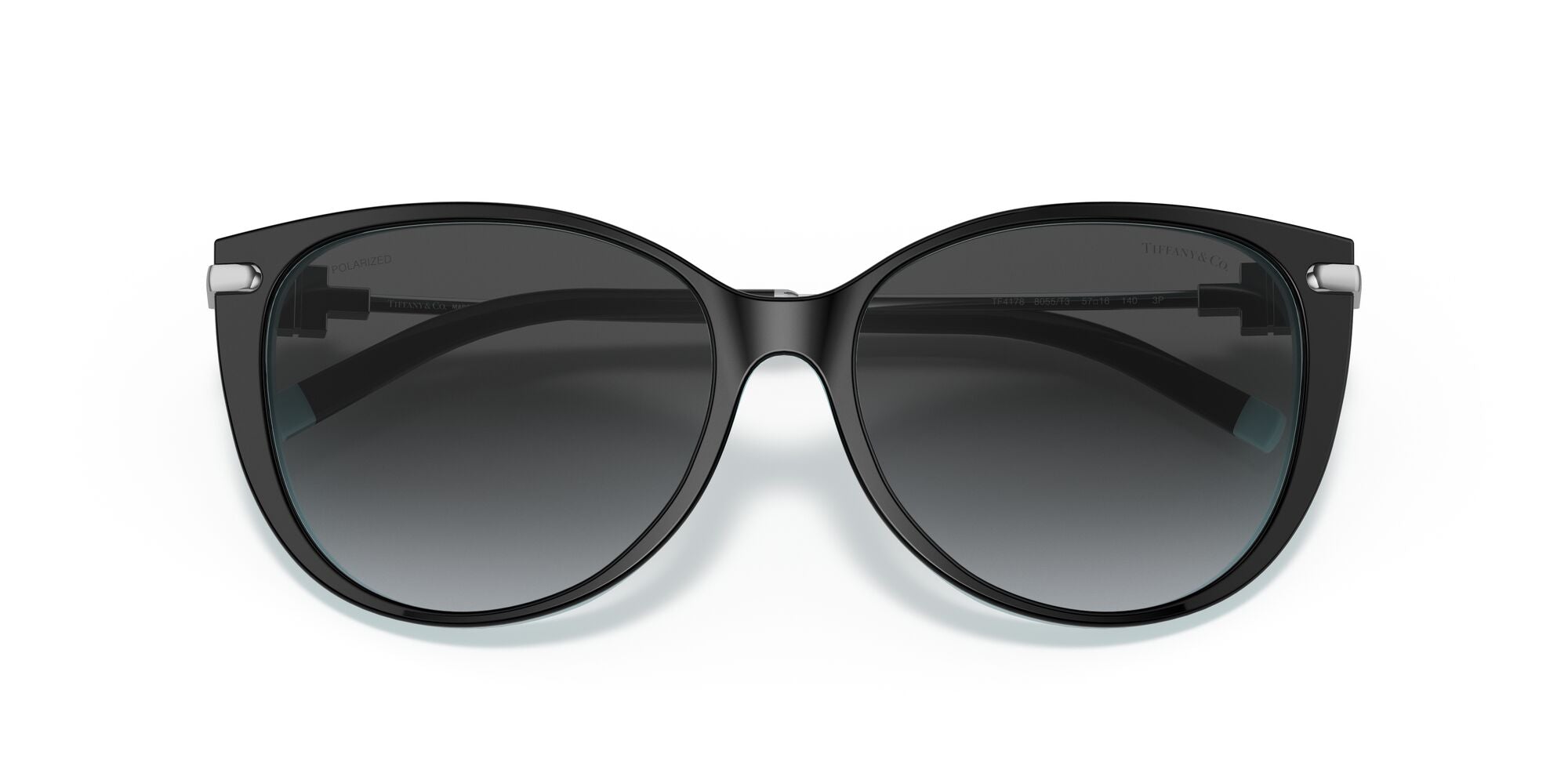 TIFFANY, 0TF4178, 8055T3 Black On Tiffany Blue, 57