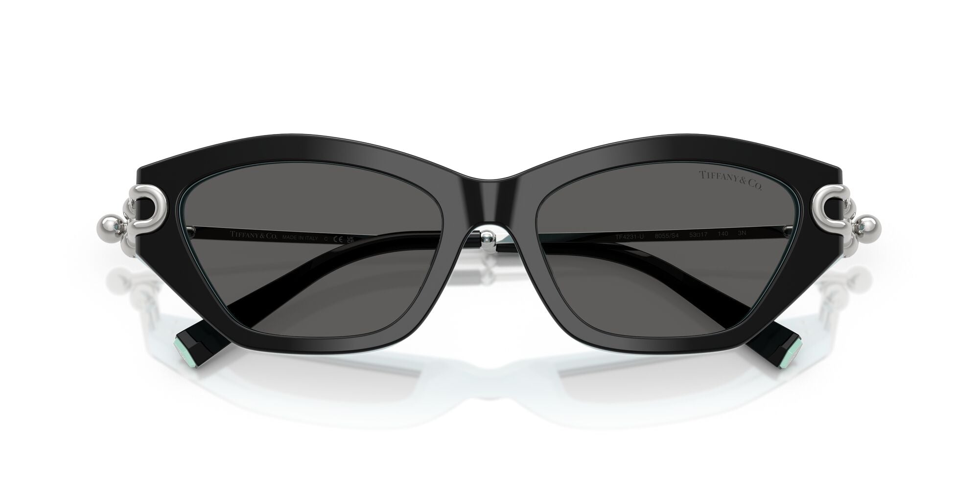 TIFFANY, 0TF4231U, 8055S4 Black On Tiffany Blue, 53