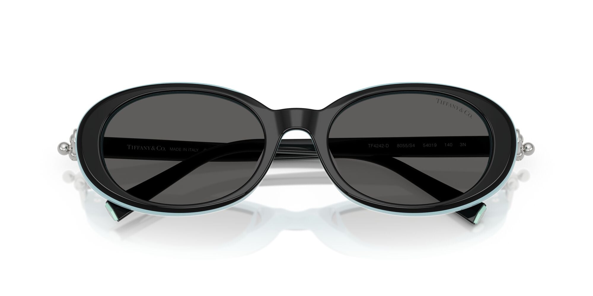 TIFFANY, 0TF4242D, 8055S4 Black On Tiffany Blue, 54