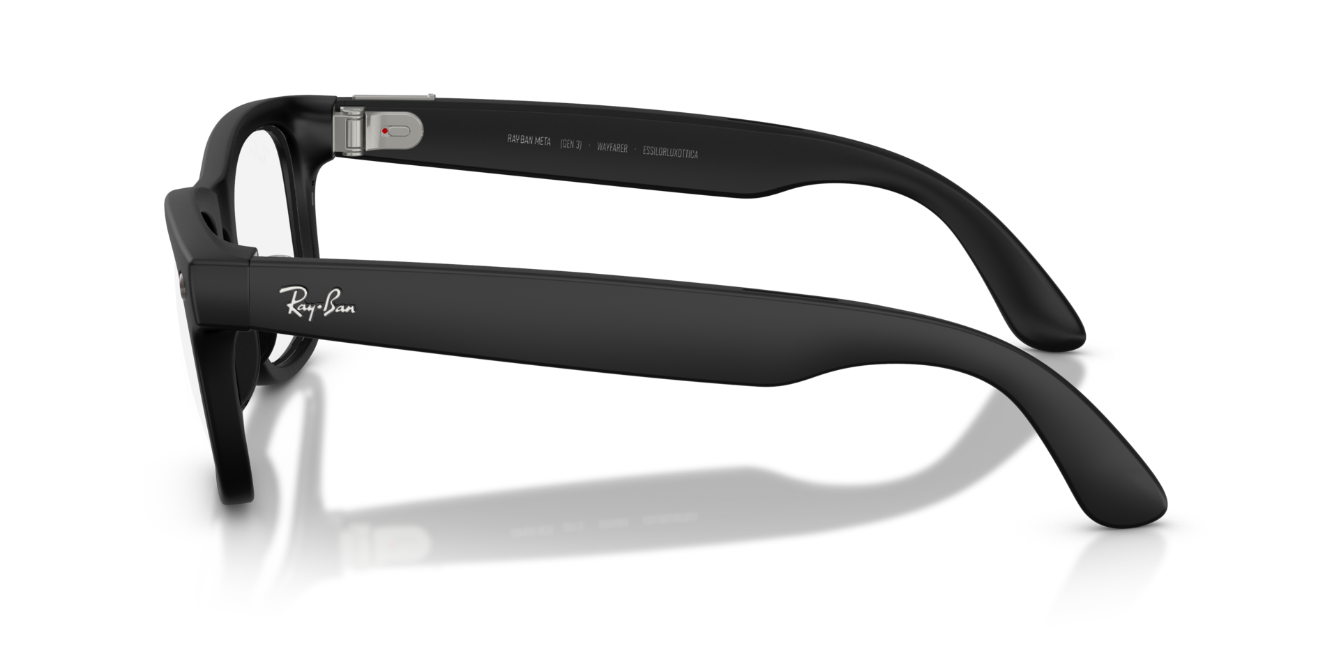 Ray-Ban Meta Wayfarer (Gen 3) Matte Black / Clear (Blue-Violet Light Filter)
