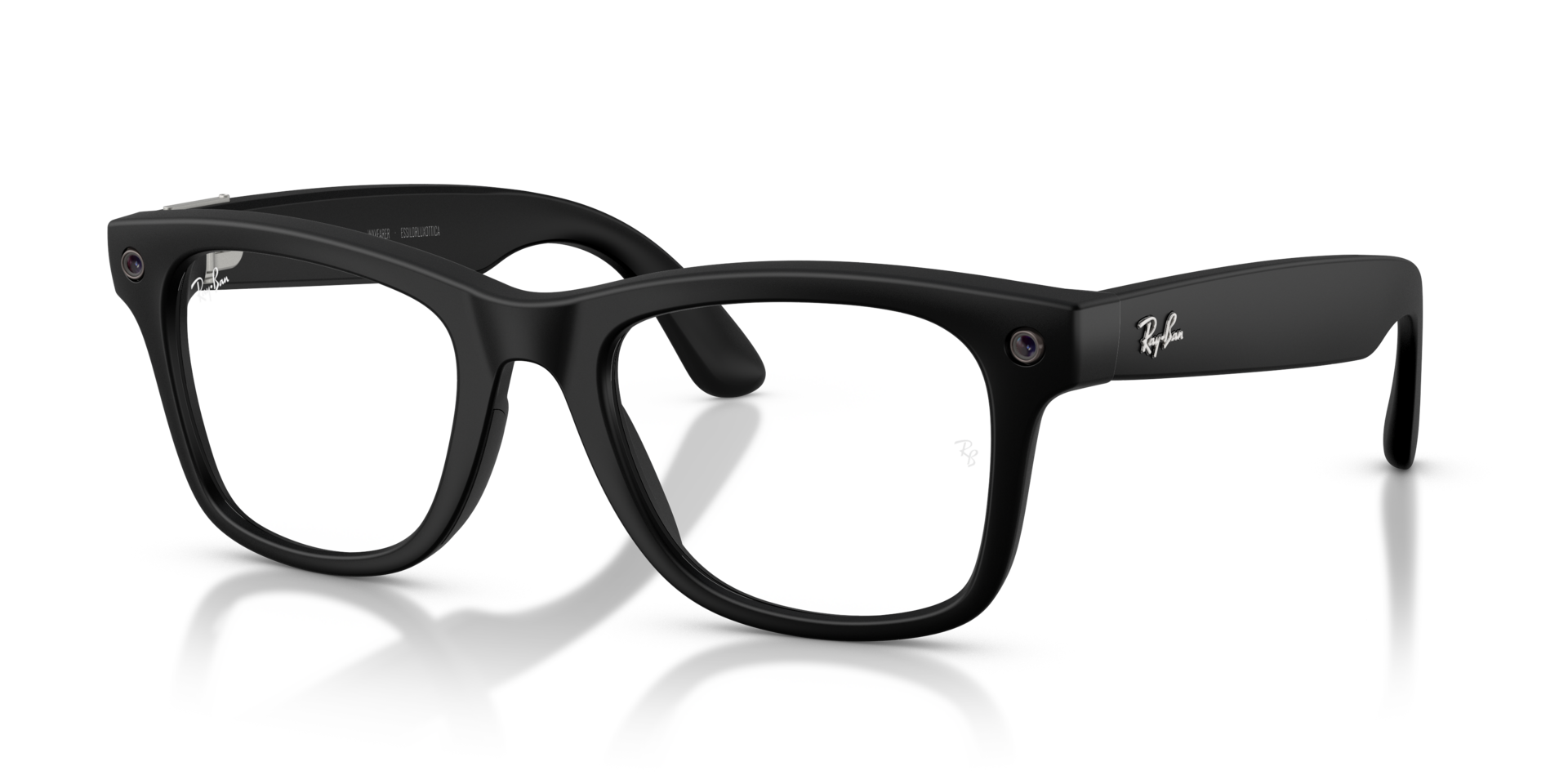 Ray-Ban Meta Wayfarer (Gen 3) Matte Black / Clear (Blue-Violet Light Filter)