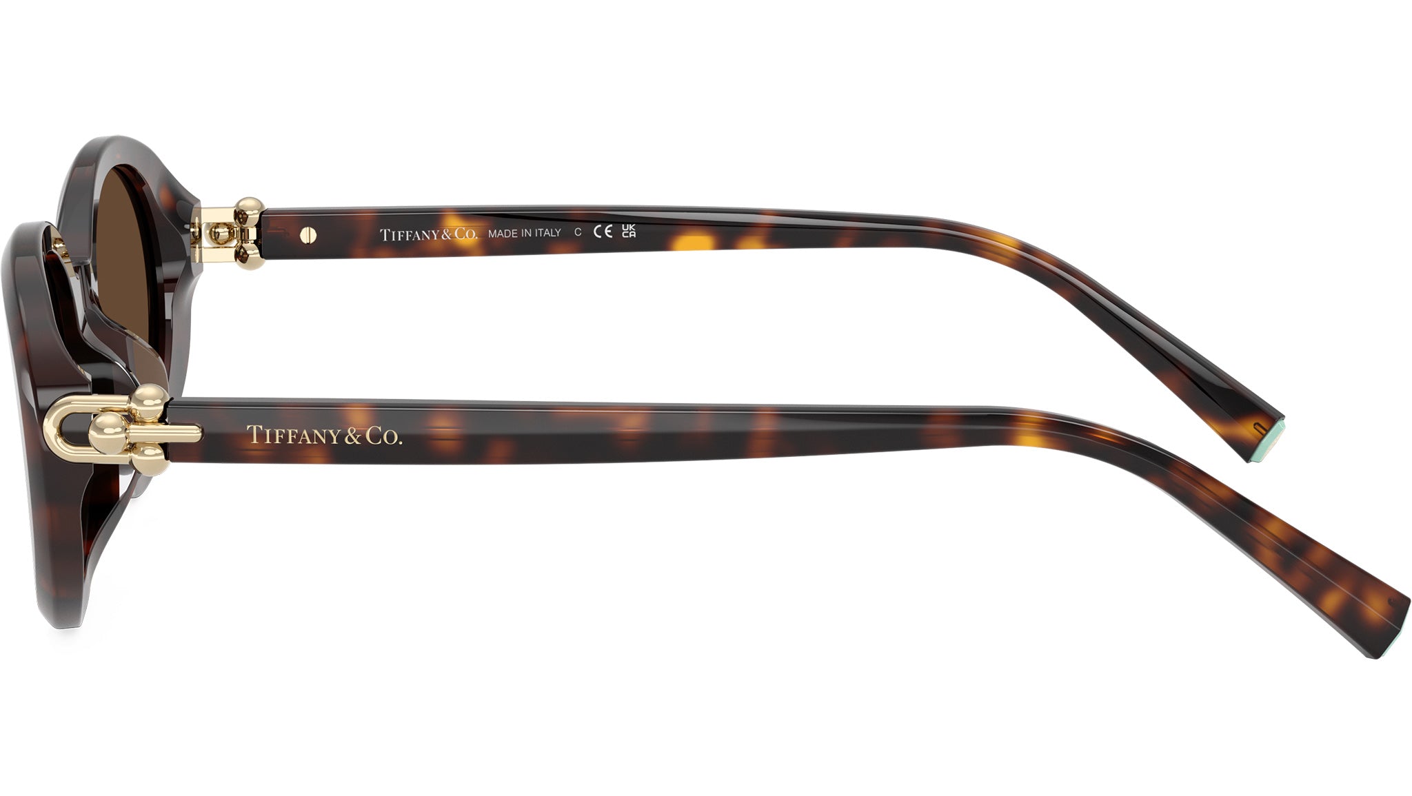 Tiffany & Co. TF4242D Havana 54mm Sunglasses — Low Bridge Fit