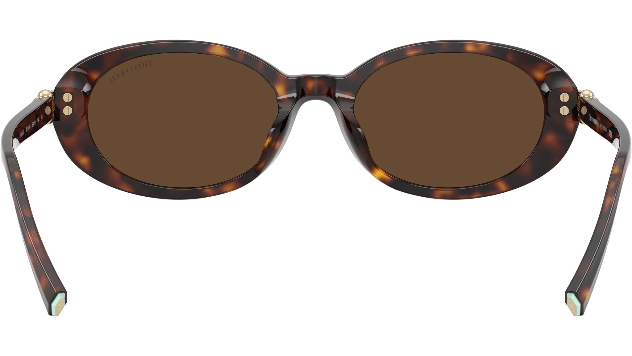 Tiffany & Co. TF4242D Havana 54mm Sunglasses — Low Bridge Fit