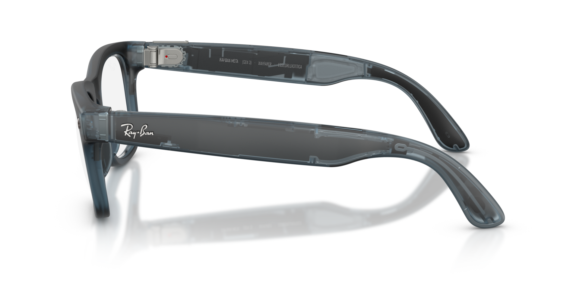Ray-Ban Meta Wayfarer (Gen 3) Transparent Ocean Blue / Transitions Grey