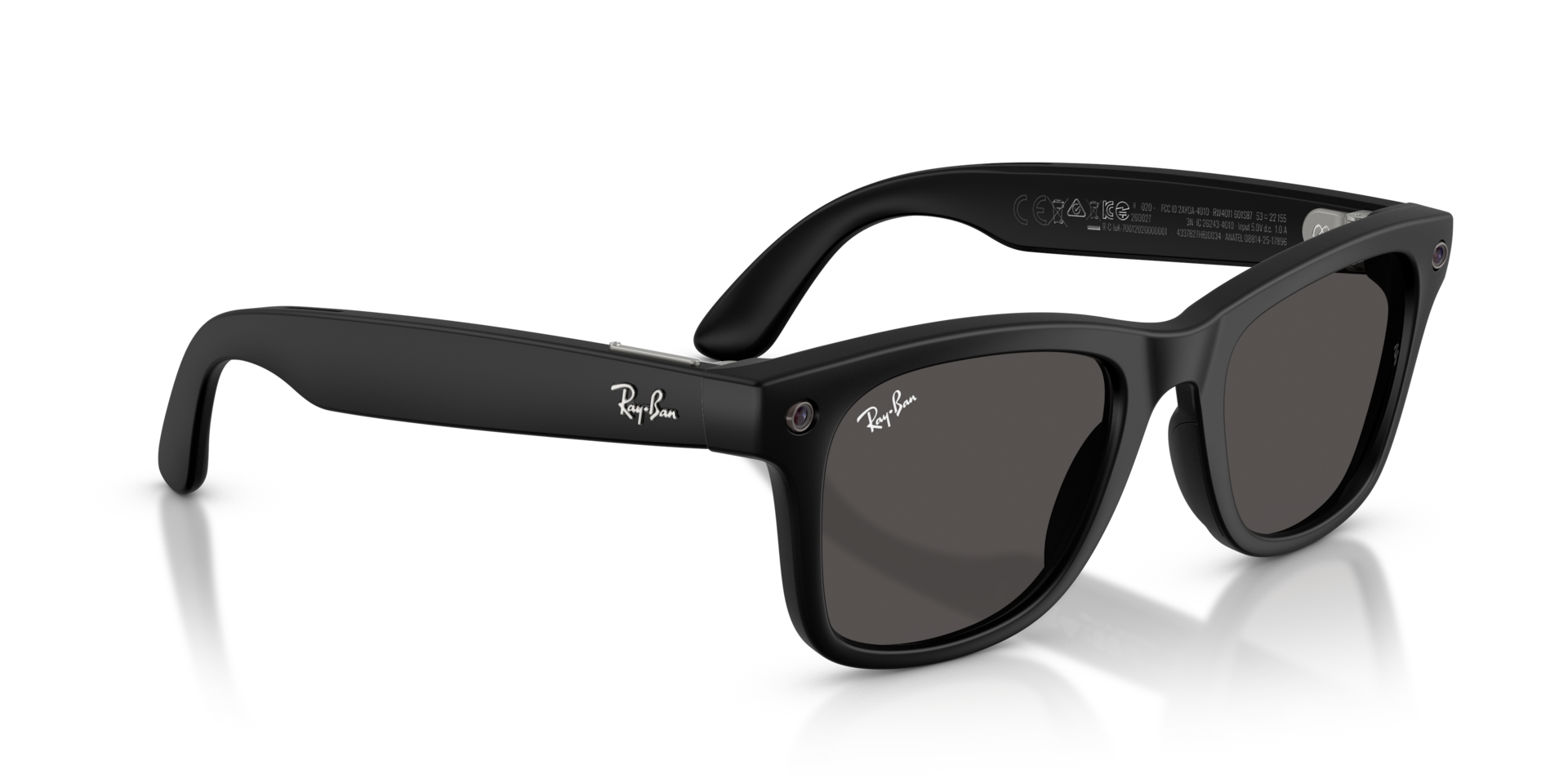 Ray-Ban Meta Wayfarer (Gen 3) Matte Black / Grey