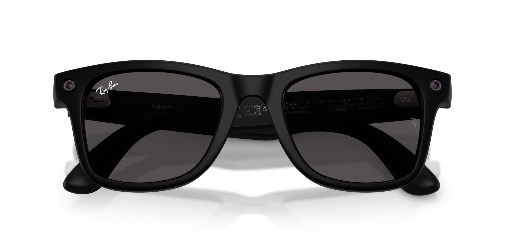 Ray-Ban Meta Wayfarer (Gen 3) Matte Black / Grey