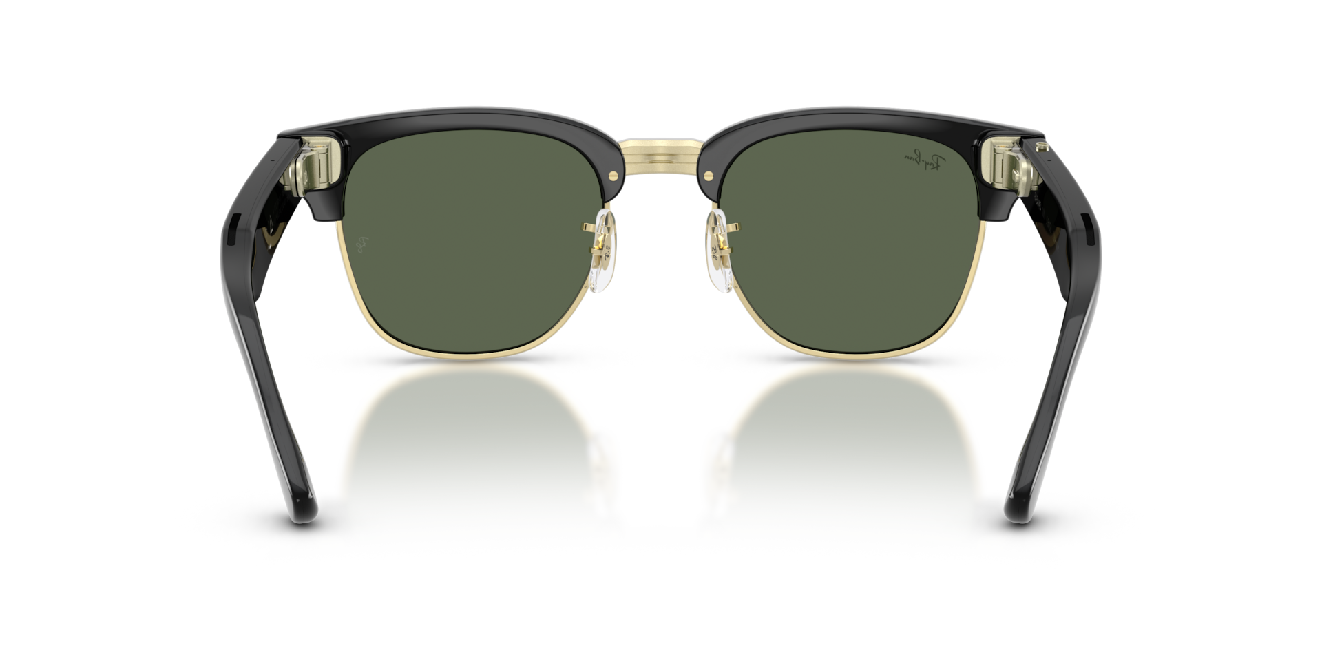 Ray-Ban Meta Audio Clubmaster Shiny Black / G15 Green