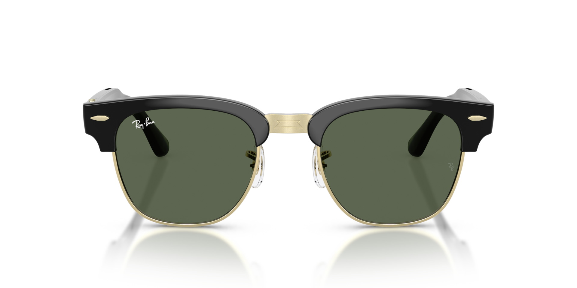 Ray-Ban Meta Audio Clubmaster Shiny Black / G15 Green