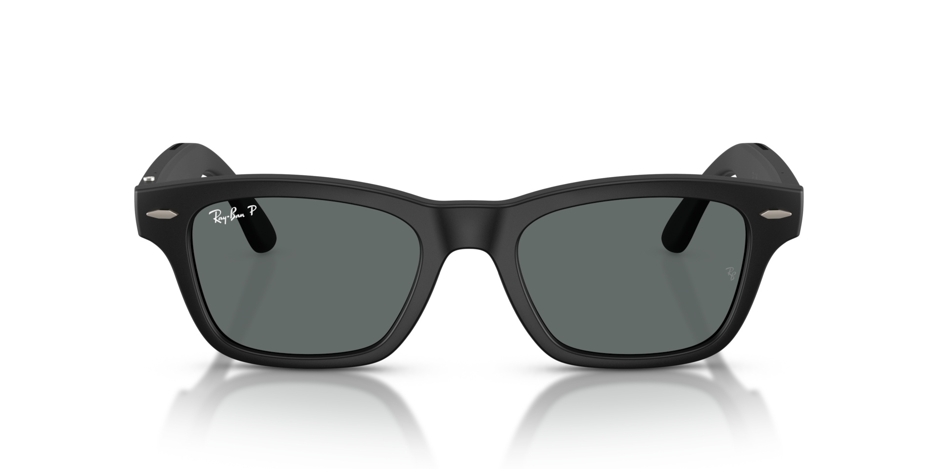 Ray-Ban Meta Audio Mr Burbank Matte Black / Polarised Dark Grey