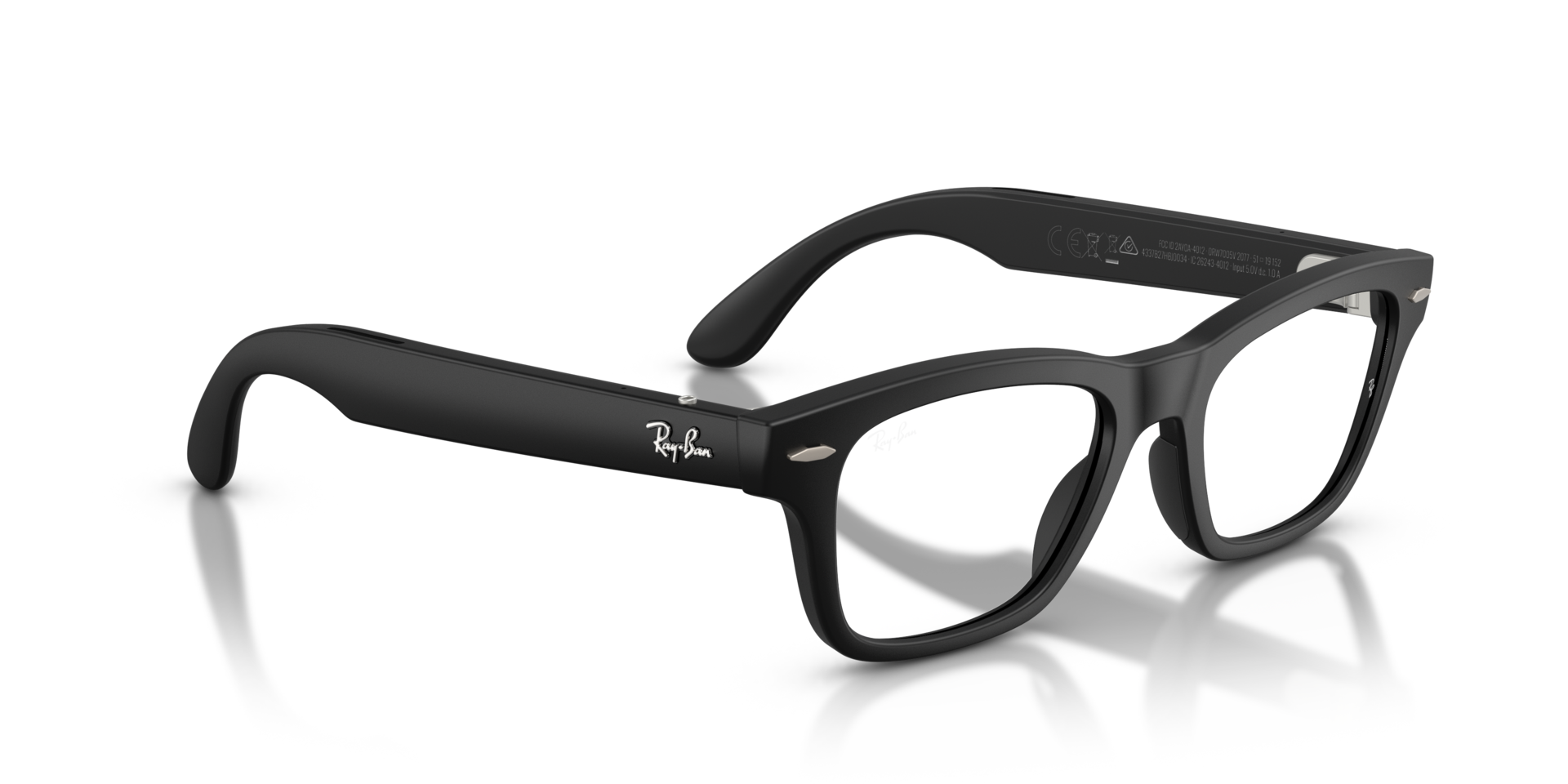 Ray-Ban Meta Audio Mr Burbank Optics Matte Black