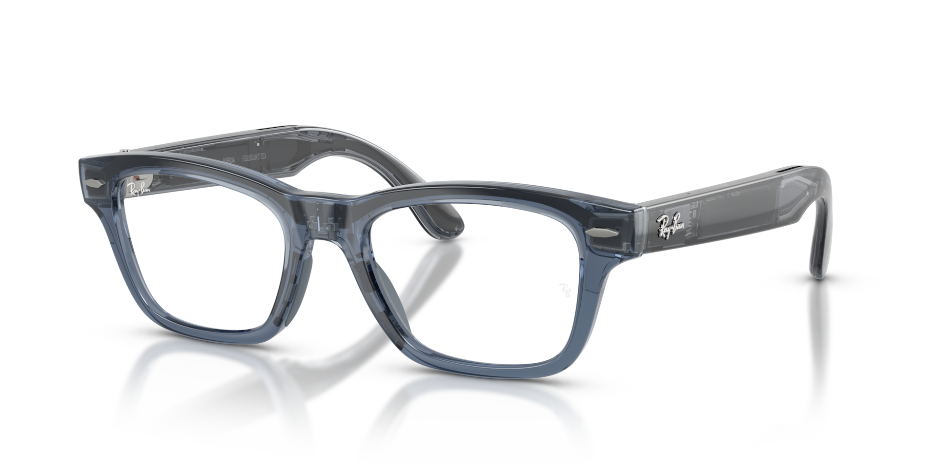 Ray-Ban Meta Audio Mr Burbank Optics Transparent Blue