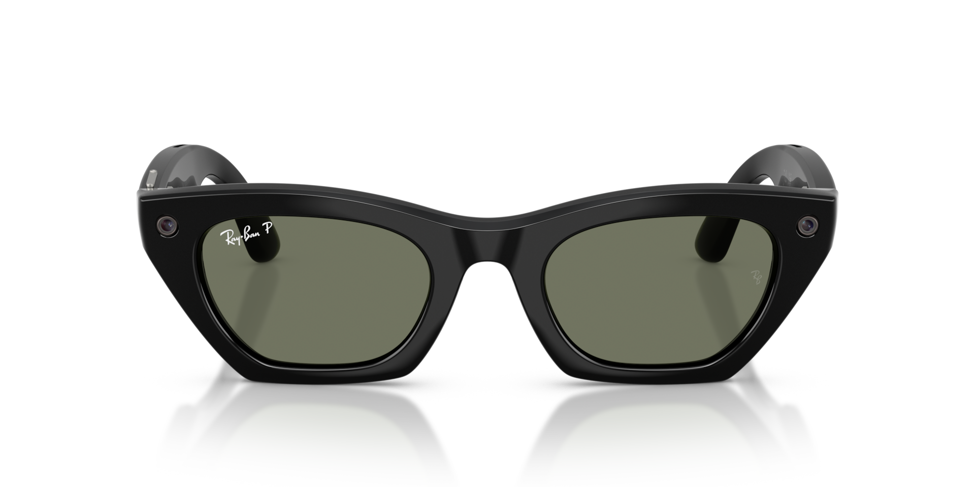 Ray-Ban Meta Zena (Gen 3) Shiny Black / Polarised Green