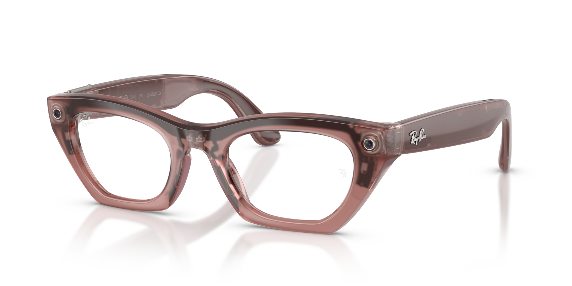 Ray-Ban Meta Zena (Gen 3) Milky Pink Blush / Transitions Grey
